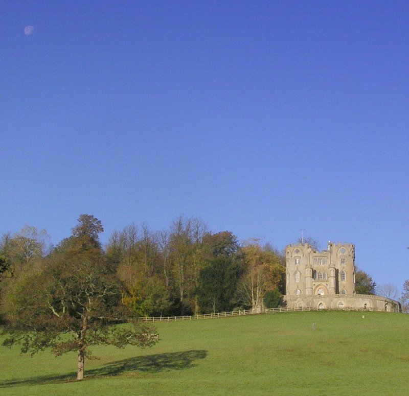 Midford Castle from the railway path