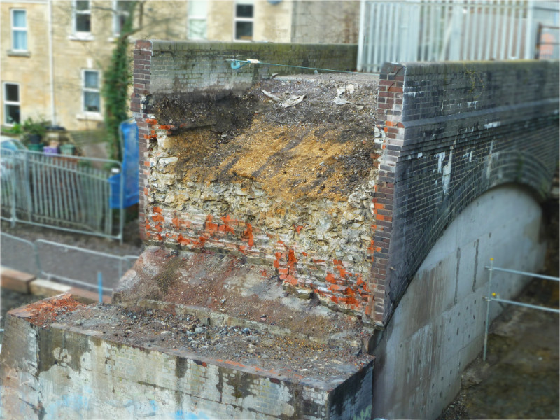 Somerset and Dorset at Bellotts Bridge, February 2016