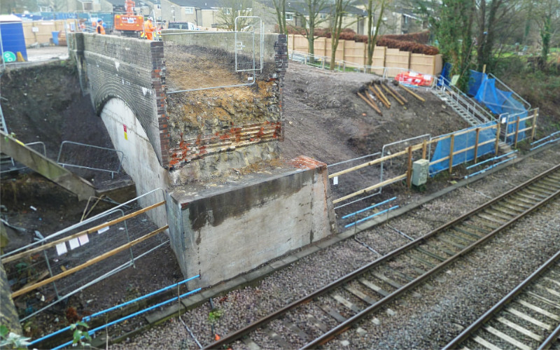 Somerset and Dorset at Bellotts Bridge, February 2016