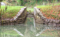 Lock, Somersetshire Coal Canal, Combe Hay